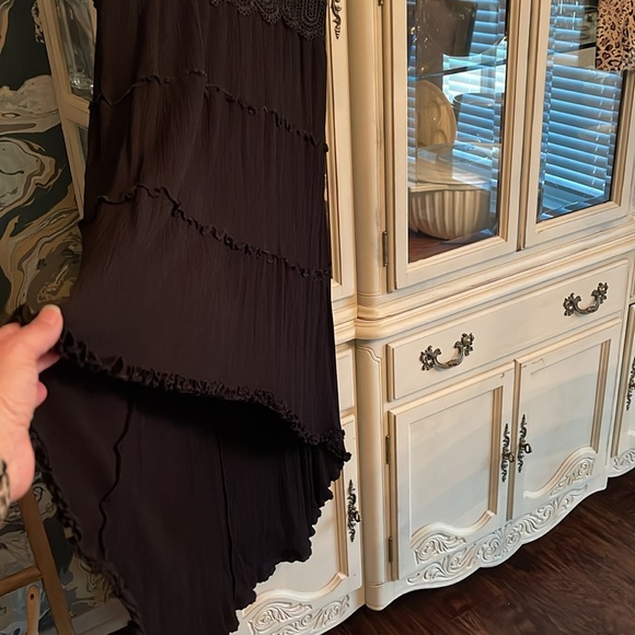 $10 FINAL MARKDOWN Rue 21 black lace Hi Lo Gauzy Strappy Dress 3X - Picture 3 of 5